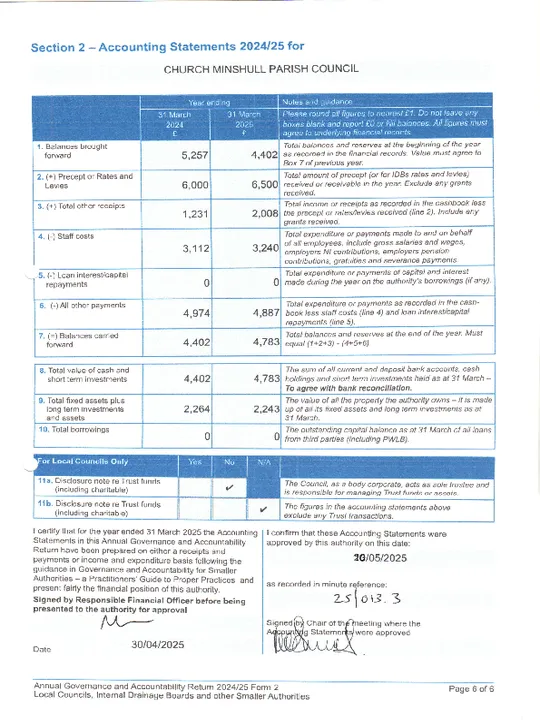 24-25 Accounting Statement