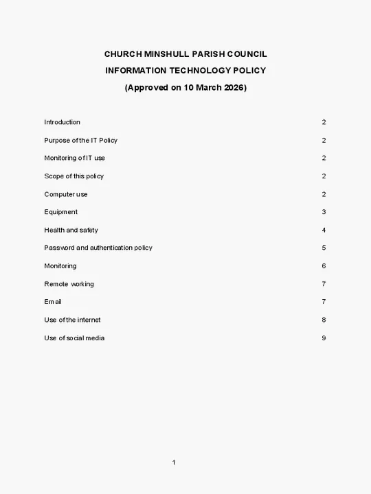 Information Technology Policy