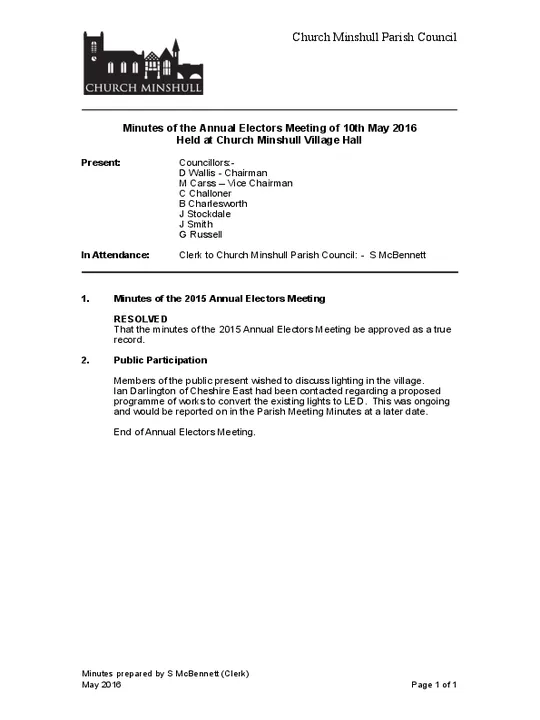 2016-05-10 PC Annual Elector Mins