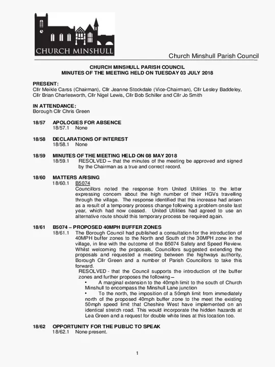 2018-07-03 PC Minutes