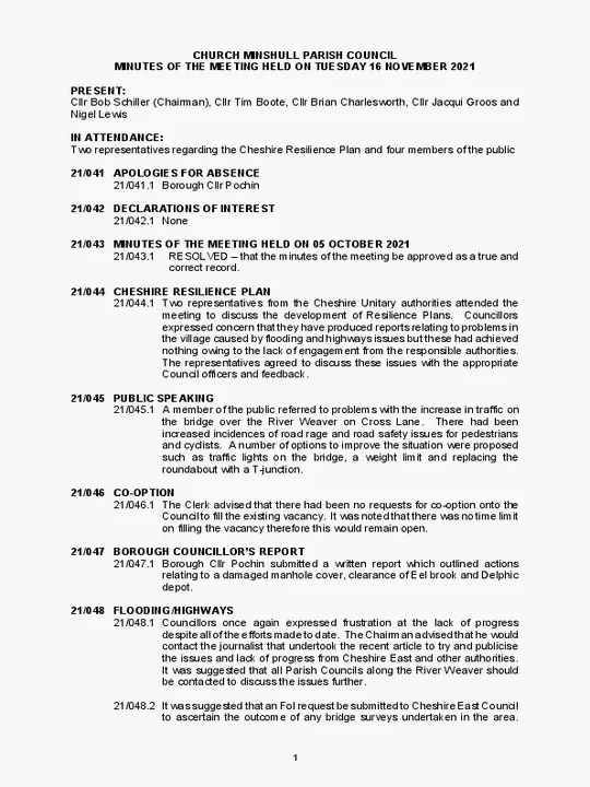 2021-11-16 PC minutes