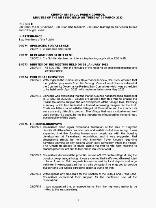 2022-03-01 PC Minutes
