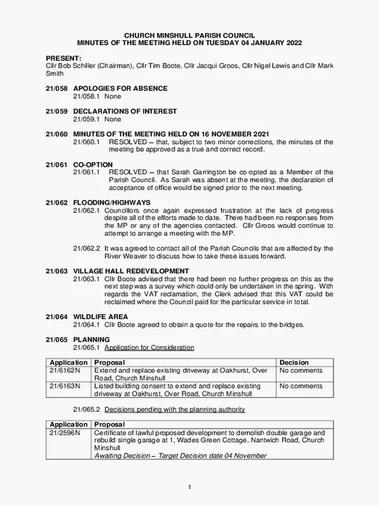 2022-01-04 PC Minutes