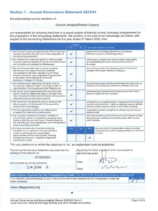 23-24 Governance Report