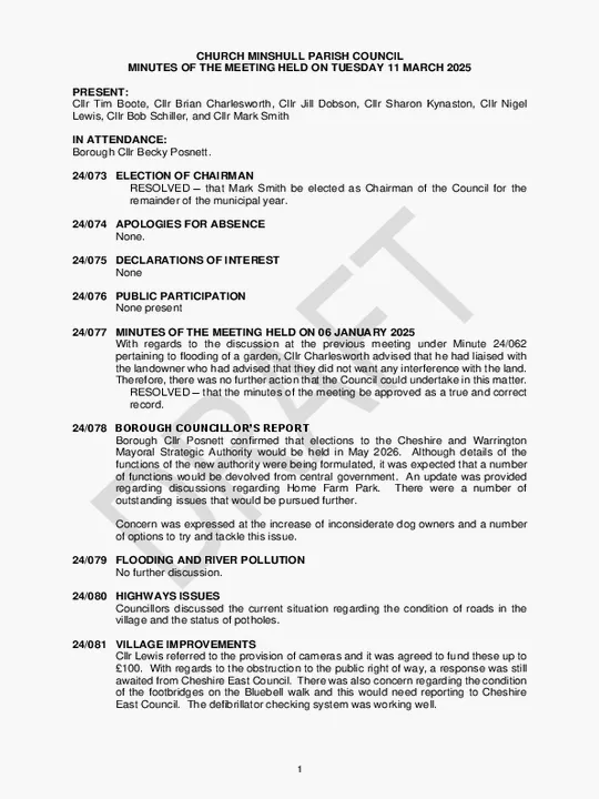 2025-03-11 PC Minutes