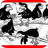 black birds cartoon