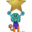 Churchy with Star