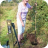 Margaret planting the first tree - Sept 2020